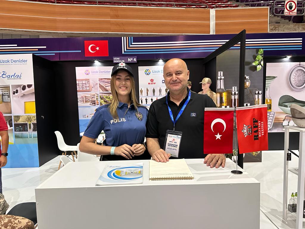 ¡Raff Military Textile Impresiona en la Feria de Productos de Exportación Turcos en Venezuela!