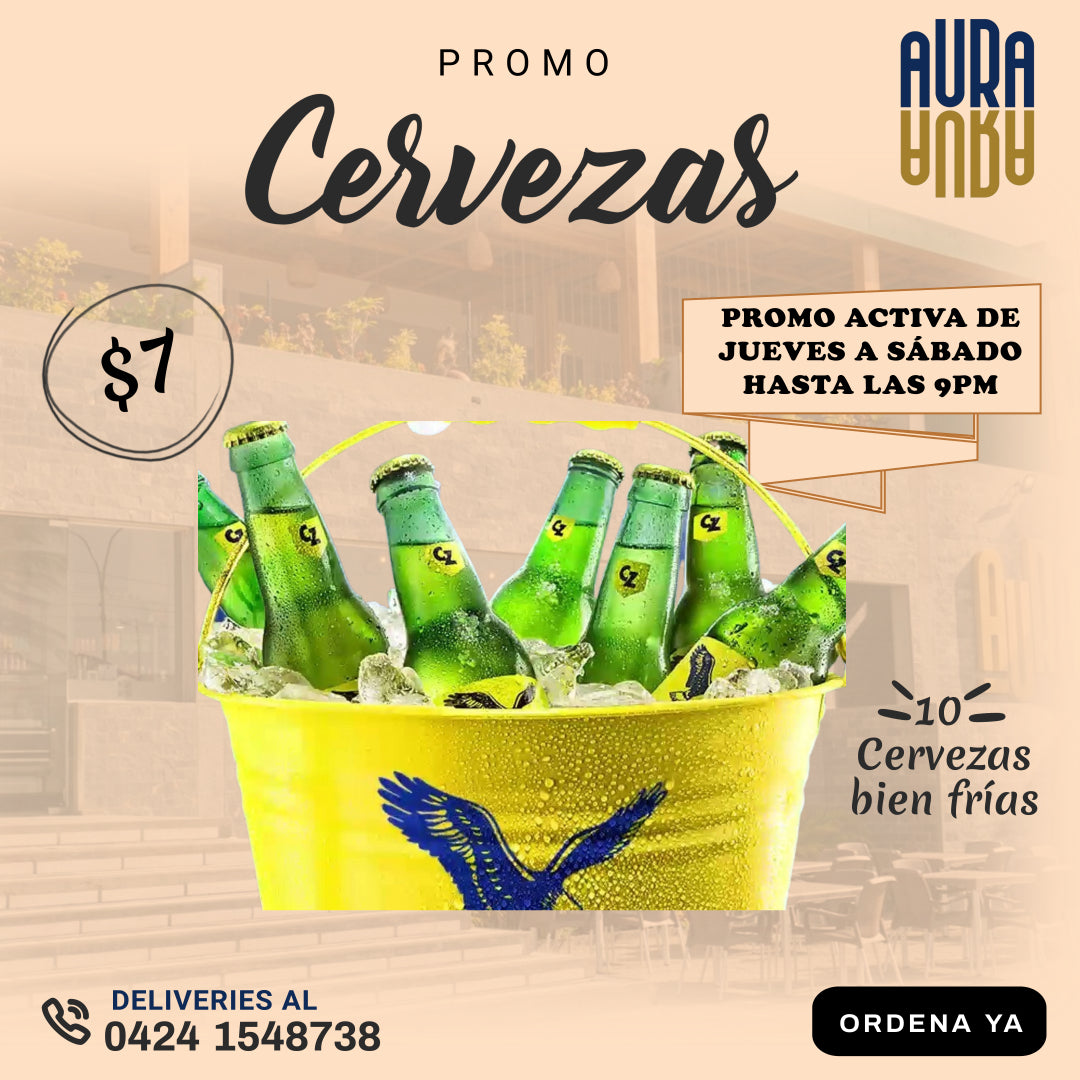 Tobo de cervezas - Promo